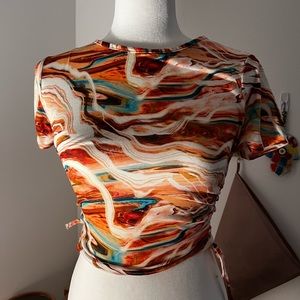 Crop top from pretty little thing